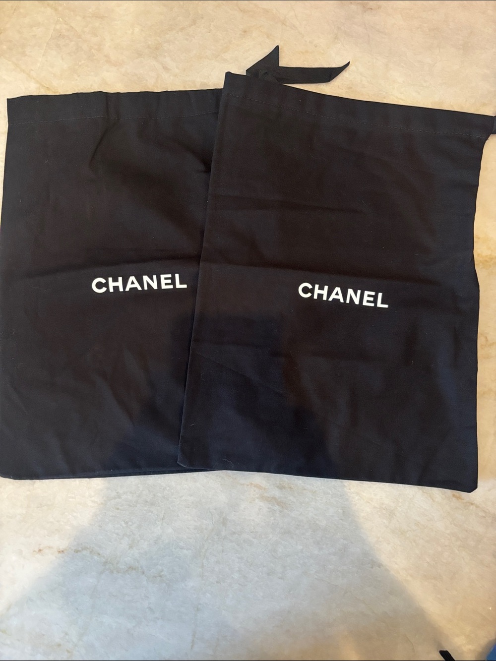 Chanel 10x13 dust bags